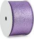 Lavender Glitter Wired Ribbon 2.5 Inch x 10 Yard Purple Easter Wired Ribbon for Wreaths and Bows, Crafts and Floral Supply, Lilac Spring Ribbon, S...