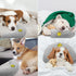 Dog Calming Sleeping Improve Pillow?Pet Neck Pillow for Little Dog and Indoor Cats Sleep, Animal Puppy Kitten Comfort Blanket Cuddle Buddy Product...