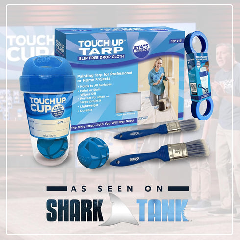 Touch Up Cup Roller Saver Paint Roller Cleaner Tool, House Painting Supplies, Paint Remover Scraper, As Seen On Shark Tank Products, 1 Pack...