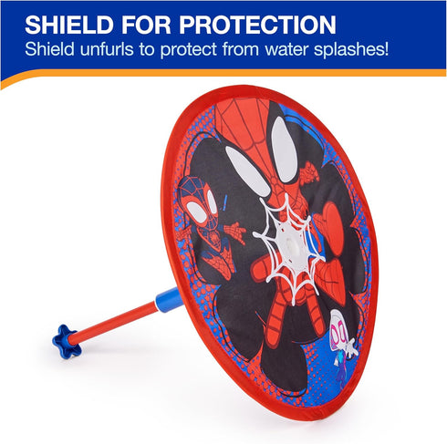 Swimways Marvel Spidey Aqua Shield Blaster, Swimming Pool Accessories & Kids Pool Toys, Spidey Party Supplies & Water Toys for Kids Aged 4 & Up...