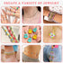 JMENGYI 8400pcs+ 3mm Glass Seed Beads for Jewelry Making 24 Colors Beads Bracelet Making Kit Small Beads Friendship Bracelet Beads Making Kit for ...