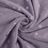 Baby Blanket for Boys Girls Soft Minky with Double Layer Dotted Backing, Star and Moon Printed 30 x 40 Inch Receiving Blanket (Violet)...