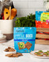 Flackers Organic Sea Salt Flaxseed Crackers, 5 Ounce 1-Pack, Gluten Free, Non GMO, Vegan, Keto Snack, 9g Fiber, 1g Net Carb...