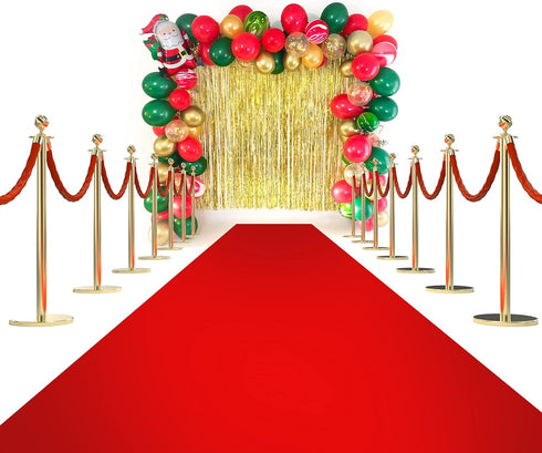 LEMONSODA Red Carpet Runner for Party, 2x15ft, 70GSM, Hollywood Red Carpet Roll Out for Special Event, Graduation Party, Runway Rug for Wedding, A...