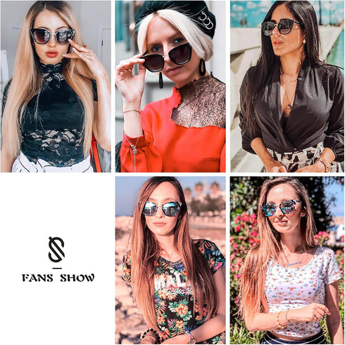 SOJOS Cat Eye Designer Sunglasses Fashion UV400 Protection Glasses SJ2052...