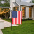 Garden Flag Stand,Metal Garden Flag Holder,Yard Flag Holder For Small Garden Flags 12 x 18,Yard Sign Garden Flag Stake For Outside,Small Garden Fl...