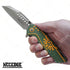 KCCEDGE BEST CUTLERY SOURCE EDC Pocket Knife Camping Accessories Hunting Knife Razor Sharp Edge Folding Knife for Camping Gear Survival Kit Tactic...