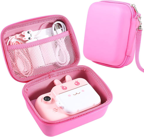 MINIBEAR Kids Camera Case Compatible Kids Camera, Case for Camera for Kids and Kids Action Camera Accessories, 6.1 x 4.9 x 3.4 inch Shockproof Sto...