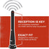 CravenSpeed Stubby Antenna Replacement for The Honda Goldwing GL1800 2006-2017 | 4 inches...