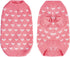 Dog Knitted Sweater Dog Heart Sweater Puppy Sweater Warm Soft Pet Holiday Clothes for Large Cats and Dogs (Pink, L)...