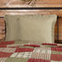 VHC Brands Prairie Winds Bedding Accessory, Green Stripes...