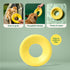 Earth Rated Flying Disc Dog Toy, Interactive Flying Saucer Toy for Adult and Puppy Dogs, Floats in Water, Small, Yellow...