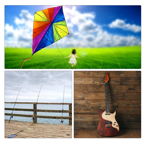 MECCANIXITY Carbon Fiber Rod, 5.5mm x 300mm for RC Plane DIY Tool Wing Tube Quadcopter Arm, Pack of 2...