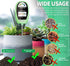 2-in-1 Soil Test Kit, Soil Moisture Meter, Soil pH Meter -Dual Dial-Simultaneously-Display Results-Soil pH Tester, Moisture Meter for House Plants...