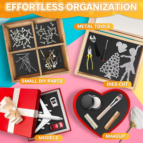 FINDMAG Magnetic Sheets with 3M Adhesive Backing Cut and Customize Flexible Self Adhesive Magnet Sheets for Picture and Photo Magnets Magnetic Pap...