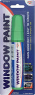 Cosco Window Paint Marker, Green, 9/16" Chisel Tip (098178)...