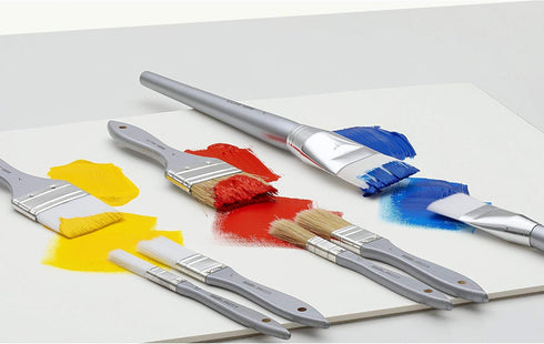 Liquitex BASICS Large Scale Brush Set, Natural Hair, Set of 3...