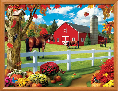Masterpieces 300 Piece EZ Grip Jigsaw Puzzle - Rolling Pastures - 18"x24"...