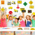 Construction Bulletin Board Set with Bulletin Board Border Under Construction Positive Saying Accent Classroom Decor for Teacher Positive Affirmat...