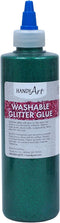 Handy Art Washable Glitter Glue 8 ounce, Green...