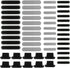 44 Pack Mesh Anti Dust Proof Adhesive Net Sticker with 10 Pcs Silicone Anti Dust Plugs Caps, Speaker Dustproof Cover with Dust Pluggy Kit Protects...