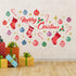Christmas Decorations Clearance for Home, Indoor, Wall Stickers " Merry Christmas Decor" Wall Murals Decals Living Room Children Nursery Restauran...