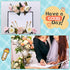 Outus 50 Pieces Wedding Pencils for Bridal Shower Half Pencil with Eraser 4 Inch Mini Hexagon 2 HB Short Pre Sharpened Half Pencils for Wedding Pr...