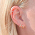 micuco 3 Pairs Small Hoop Earrings Set for Women, 14K Gold Plated Huggie Hoop Earrings for Men, Tiny Cartilage Hypoallergenic Earring Set...