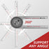 Miter Saw Protractor, Professional Miter Angle Finder for Woodworking Replaces the Model #505P-7 Miter Protractor Angle Finder with Measuring Rule...