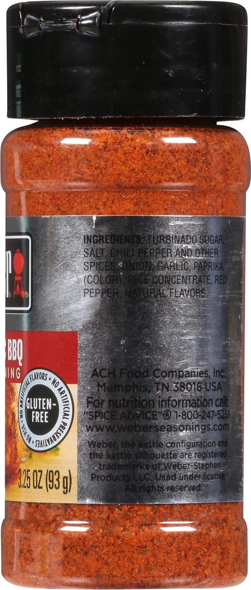 Weber Classic BBQ Seasoning, 3.25 Ounce Shaker...