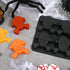 Skull Cake Mold, Halloween Skull Cake Pans, 6 Cavity Silicone Skull Baking Molds for Muffin, Cakelet, Jello, Pudding, Handmade Soap, Gelatin, Blac...