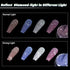 Allstarry Diamond Nail Glitter 4 Colors Sparkling Korea Reflective Glitter Diamond Dust Shiny Powder Pigment Craft Sequins Nail Supplies for Nail ...