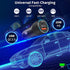 iPhone Car Charger, 38W MFi Certified Lightning Car Charger, USB C Car Charger Adapter PD3.0&QC3.0 Car Charger with 2Pack Lightning Cable for iPho...