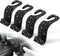 LivTee Car Seat Headrest Hook, Auto Seat Hook Hangers Storage Organizer Interior Accessories for Purse Coats Umbrellas Grocery Bags Handbag, 4-Pac...