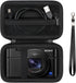 Hard Travel Case for Sony RX100 VII/ RX100 VI/ RX100 V/ RX100 IV/ RX100 III 20.1 MP Premium Compact Camera, Protective Case Bag with Zipper Mesh P...