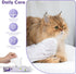 cyeollo Pet Cleaning Wipes for Dogs Fur & Butt, Dog Dry Grooming Bath Glove Wipes for Deodorizing, Lick Safe Cats Cleaning Wipes, Wash Free, 6PCS...