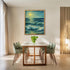 Posterizer 1 pcs- sea and beach themed oil painting style print 6-Landscape & Nature Art-Floral Botanical Art- Decor for Home & Office- unframed w...