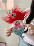 LMA Funny Mermaid Phone Case Compatible with iPhone 15 Pro Ugly Weird Plush Phone Case for Women Girls Cute Cases Compatible with iPhone 15 Pro(Me...