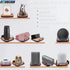 Universal Speaker Wall Mount,Wall Base for Speakers,Adjustable Real Wood Wall Bracket Holder Shelves for Bose,homepod,JBL,Sonos,Sony,KEF,Roku Spea...