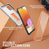 FITO for Samsung Galaxy A32 5G Case, Dual Layer Shockproof Heavy Duty Case for Samsung A32 5G Phone with Screen Protector, Built-in Kickstand (Ora...