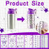 Gift for Girls, Decorate Your Own Water Bottle for Girls, DIY Arts and Crafts Kits for Kids, Back to School Supply Gifts for Kids, Purple...