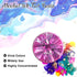 Alcohol Ink Set - 24 Vivid Colors, Concentrated Alcohol-Based Ink, Epoxy Resin Paint with Metallic Color Dye for Resin Coasters, Acrylic Painting,...