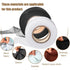 Outus 2 Rolls Fabric Fusing Tape Adhesive Hem Tape Iron on Tape Each 1/2 Inch (Black, White,27 Yards Each)...