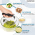 Pastry Cutter For Baking, Heavy Duty Pastry Blender Stainless Steel, Thick Sharp Blades Dough Blender, Dough Cutter Butter Cutter Pastry for Easy ...