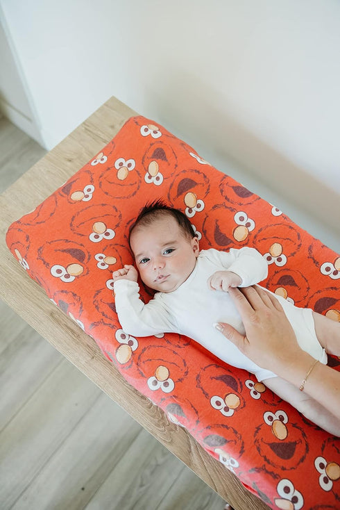 Premium Knit Changing Pad Cover by Copper Pearl: Soft, Stylish, and Universal Fit for All Standard Diaper Changing Pads, Trendy Design Changing Pa...