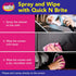 Quick ‘n Brite Screen Cleaner with Microfiber Cleaning Cloth, Cleaning Spray for TV, Computers, Laptops, Smartphones and Electronic Cleaning Kit, ...