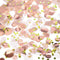 TecUnite Round Tissue Paper Table Confetti Dots for Wedding Birthday Party Decoration, 1.76 oz(Rose Gold Confetti,1.5 cm plus 2.5 cm)...