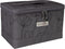 Everything Mary Collapsible Sewing Kit Organizer Box, Grey floral - Supplies Storage Basket for Supplies and Accessories - Organization for Thread...
