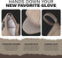 Oven Mitts Heat Resistant – (Grey Color) Mini Oven Mitts, Silicone Gloves Heat Resistant, Kitchen Gloves for Cooking, Silicone Oven Mitts & Pot Ho...