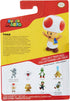 Super Mario Action Figure 2.5 Inch Red Toad Collectible Toy...